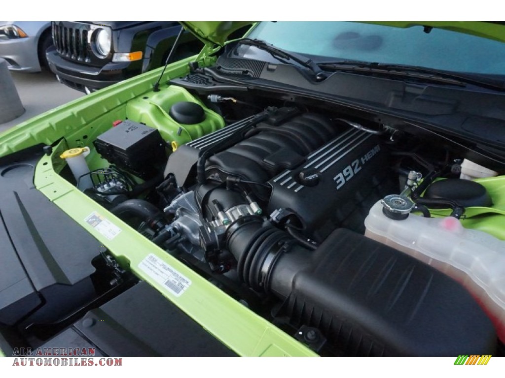 2015 Challenger SRT 392 - Sublime Green Pearl / Black photo #10