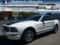 Ford Mustang V6 Deluxe Convertible Performance White photo #1