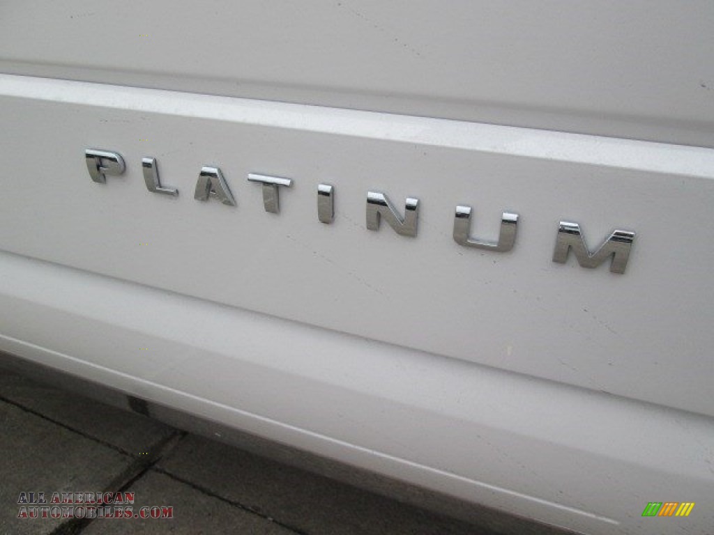 2015 Expedition EL Platinum - White Platinum Metallic Tri-Coat / Platinum Brunello photo #18