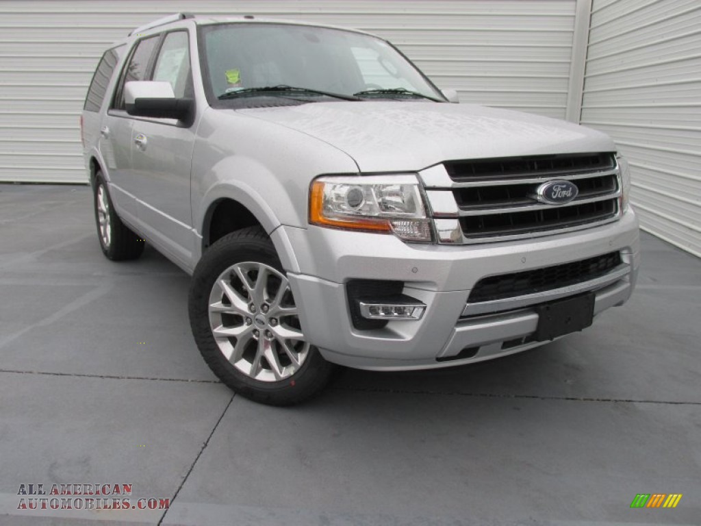 Ingot Silver Metallic / Ebony Ford Expedition Limited