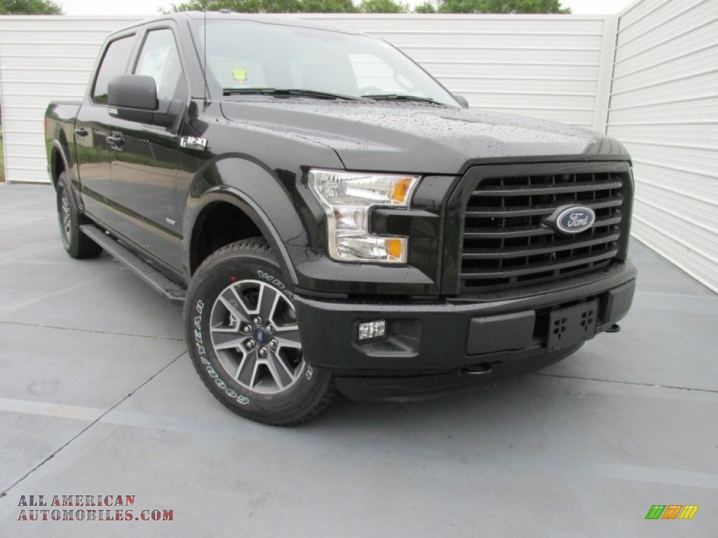 2015 Ford F150 XLT SuperCrew 4x4 in Tuxedo Black Metallic ...