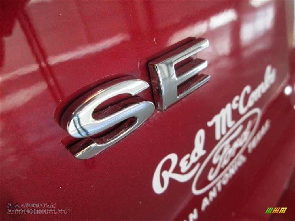 2015 Fiesta SE Hatchback - Ruby Red Metallic / Charcoal Black photo #7
