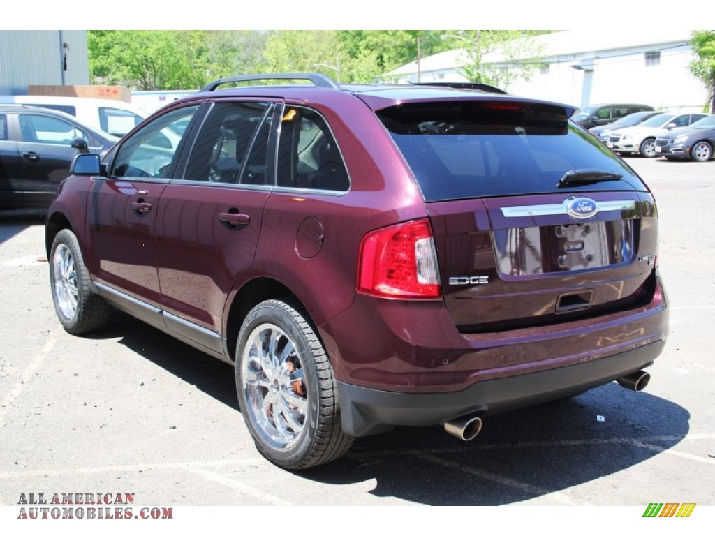 2011 Edge Limited AWD - Bordeaux Reserve Red Metallic / Charcoal Black photo #4