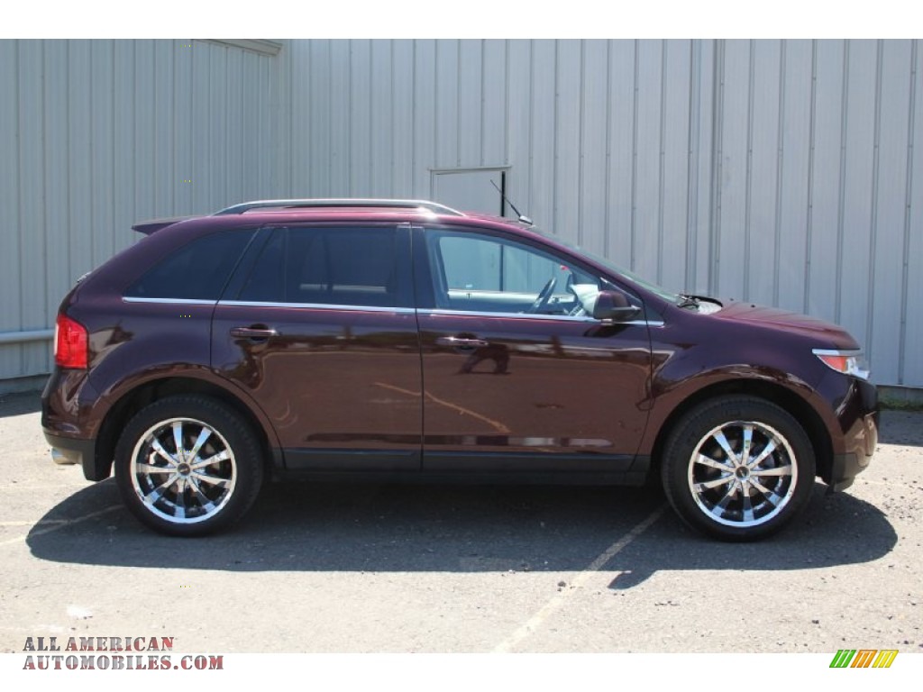 2011 Edge Limited AWD - Bordeaux Reserve Red Metallic / Charcoal Black photo #7