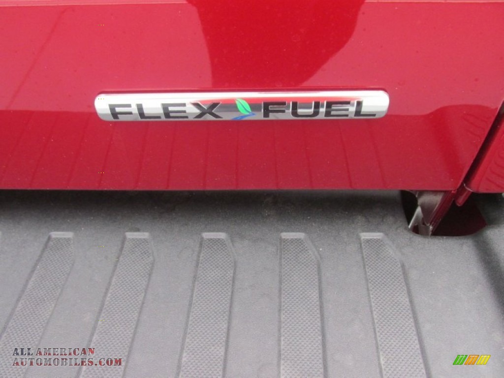 2015 F150 XLT SuperCrew 4x4 - Ruby Red Metallic / Medium Earth Gray photo #18
