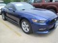 Ford Mustang V6 Coupe Deep Impact Blue Metallic photo #1