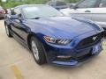 Ford Mustang V6 Coupe Deep Impact Blue Metallic photo #3