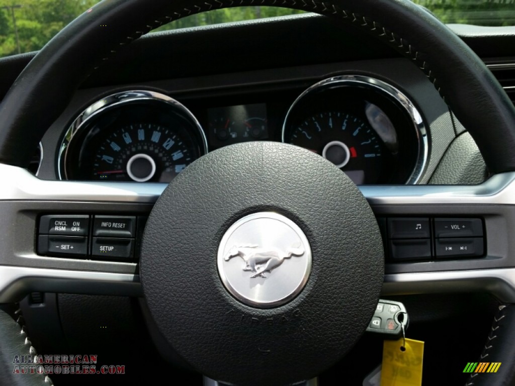 2014 Mustang V6 Convertible - Race Red / Charcoal Black photo #17