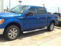 Ford F150 XLT SuperCrew Blue Flame photo #2