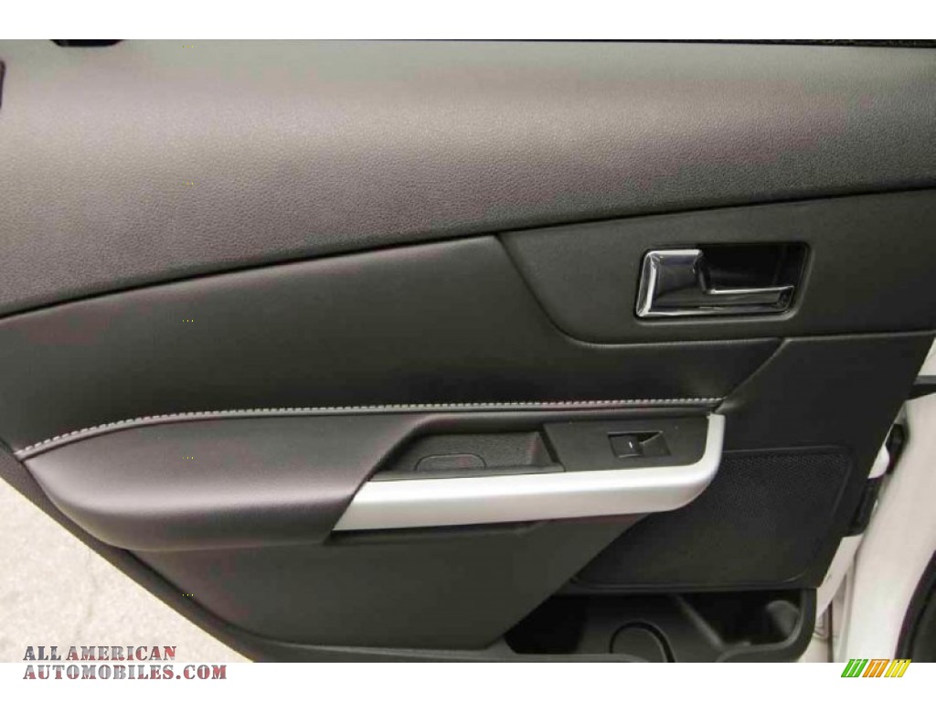 2011 Edge Sport AWD - White Platinum Tri-Coat / Charcoal Black/Silver Smoke Metallic photo #28