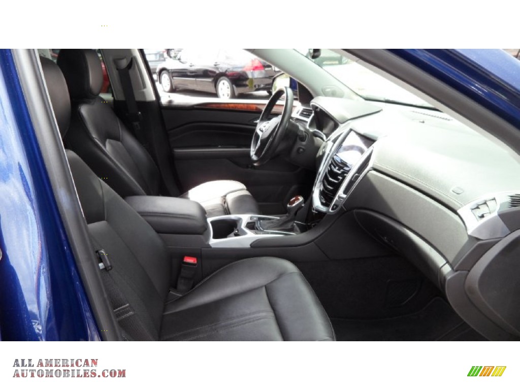 2013 SRX Luxury AWD - Xenon Blue Metallic / Ebony/Ebony photo #25
