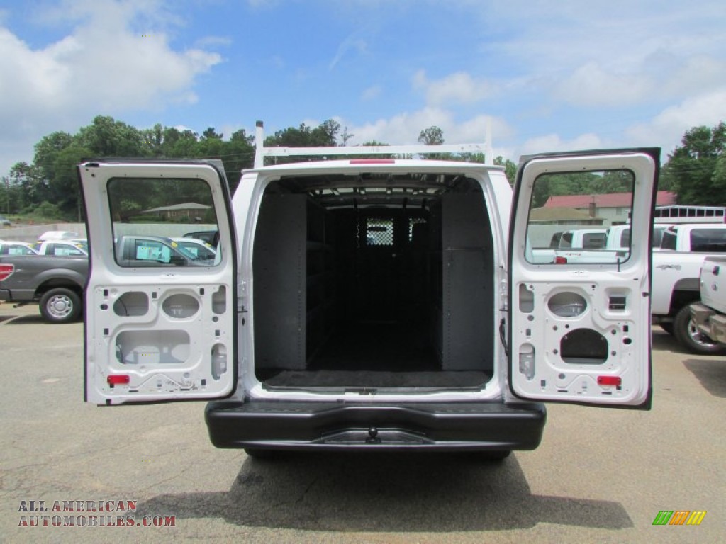 2012 E Series Van E250 Cargo - Oxford White / Medium Flint photo #11