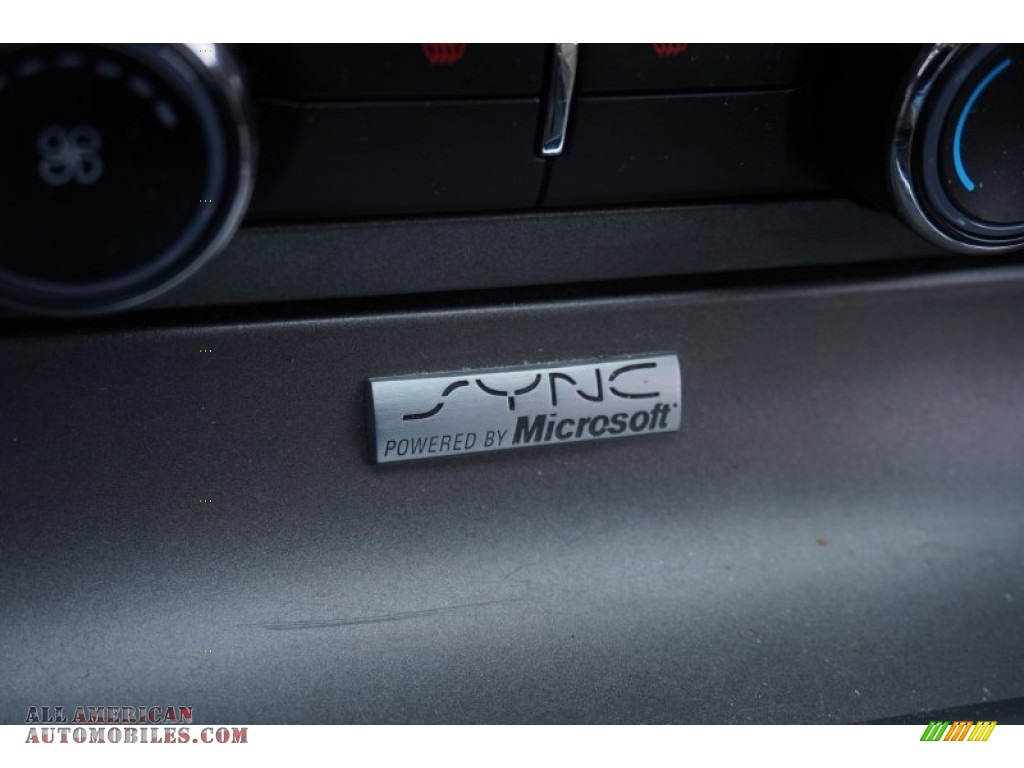 2014 Mustang V6 Premium Convertible - Black / Medium Stone photo #22