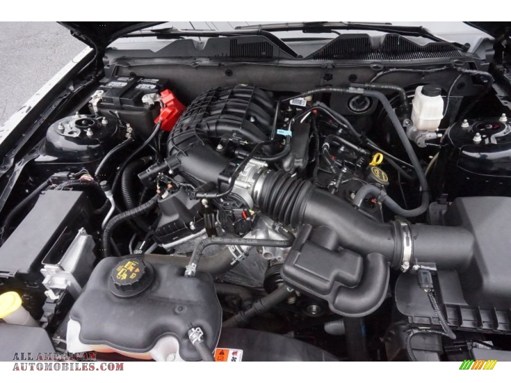 2014 Mustang V6 Premium Coupe - Black / Medium Stone photo #14