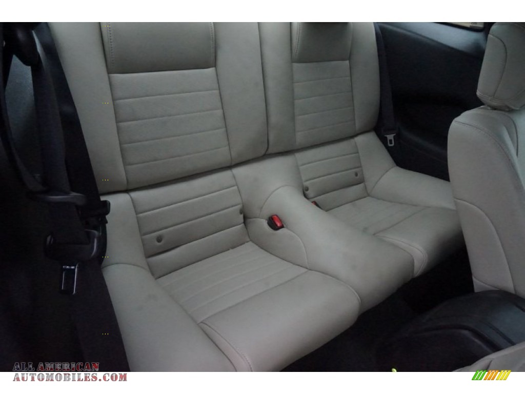 2014 Mustang V6 Premium Coupe - Black / Medium Stone photo #17