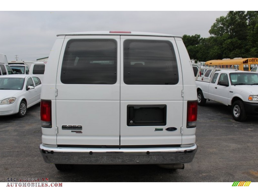 2011 E Series Van E350 XLT Passenger - Oxford White / Medium Flint photo #4