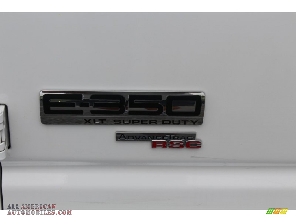 2011 E Series Van E350 XLT Passenger - Oxford White / Medium Flint photo #8