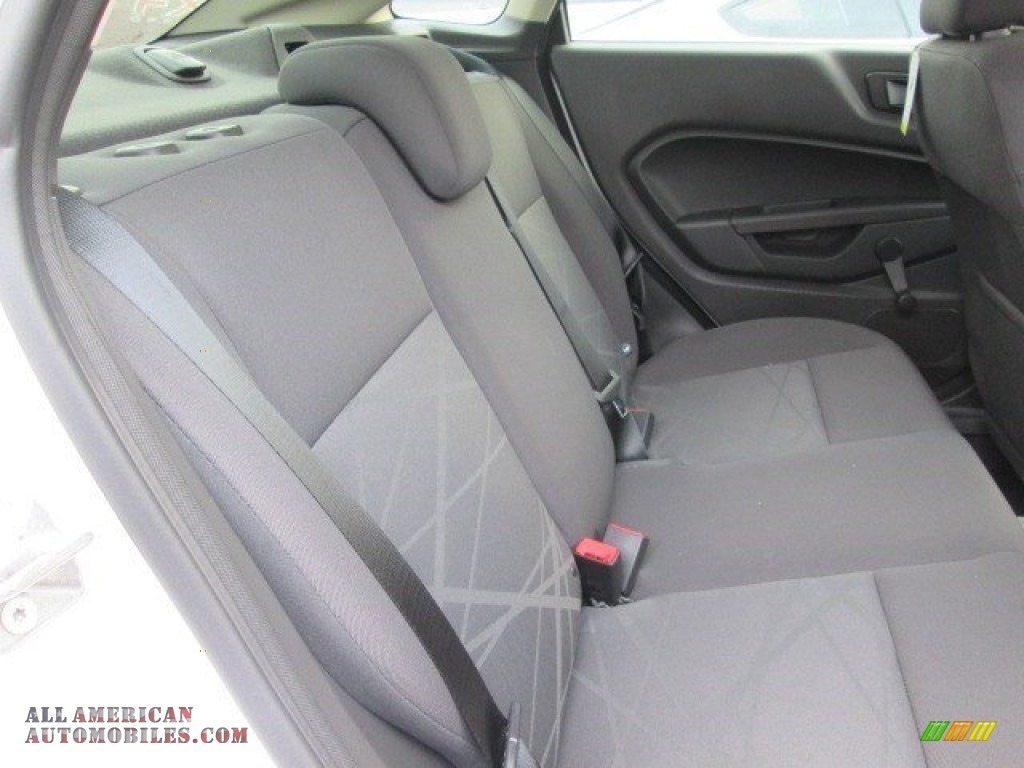 2015 Fiesta S Sedan - Ingot Silver Metallic / Charcoal Black photo #11