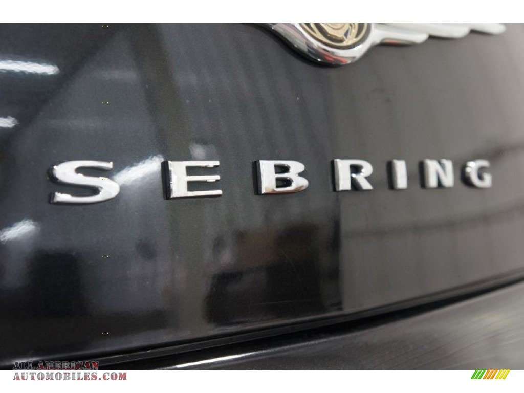 2010 Sebring Touring Sedan - Brilliant Black Crystal Pearl / Dark Slate Gray photo #72