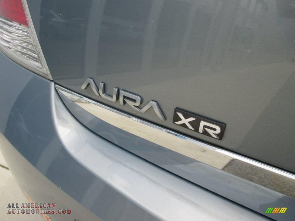 2009 Aura XR V6 - Ocean Mist / Gray photo #7