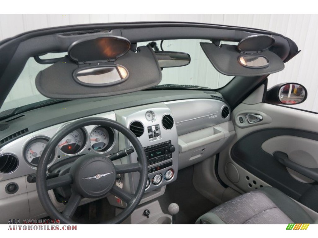 2006 PT Cruiser Convertible - Bright Silver Metallic / Pastel Slate Gray photo #25