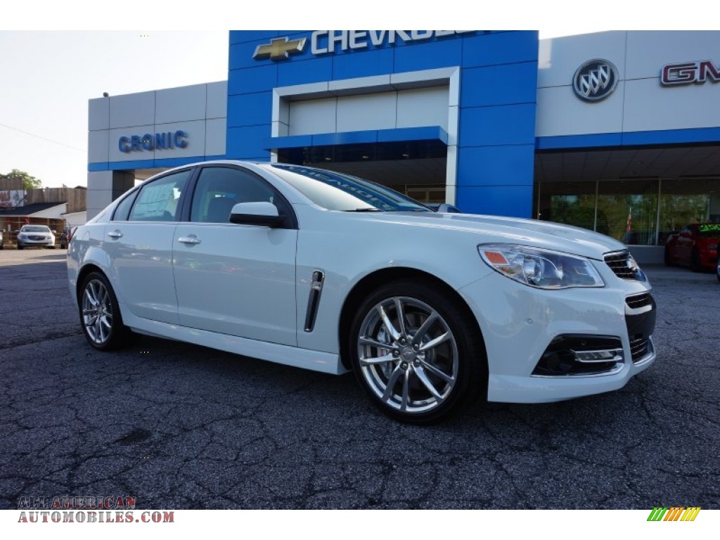 2015 Chevrolet SS Sedan in Heron White - 115272 | All ...
