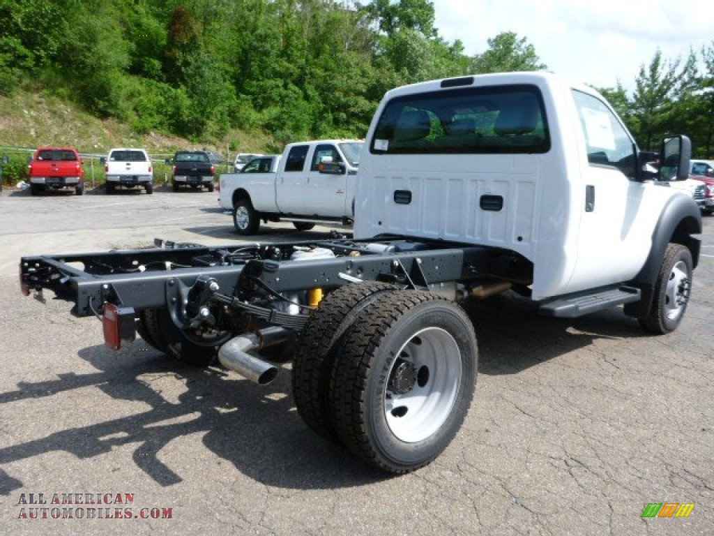 2016 F450 Super Duty XL Regular Cab Chassis - Oxford White / Steel photo #2