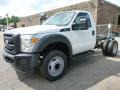 Ford F450 Super Duty XL Regular Cab Chassis Oxford White photo #5