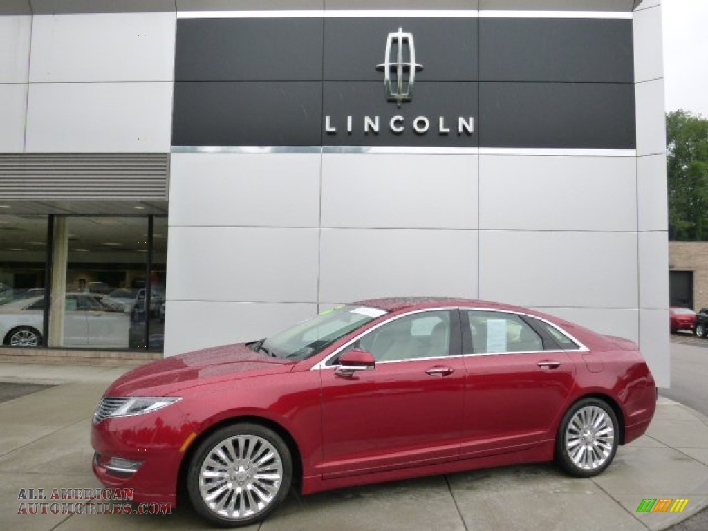 Ruby Red / Light Dune Lincoln MKZ 2.0L EcoBoost AWD
