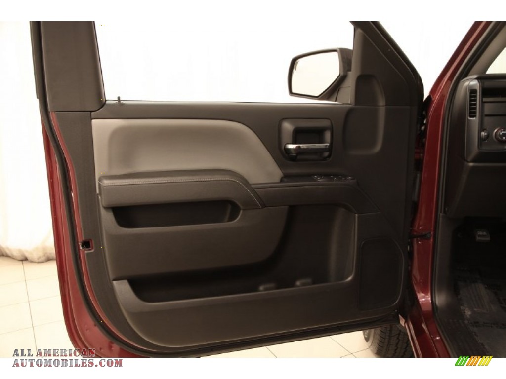 2014 Sierra 1500 Regular Cab - Sonoma Red Metallic / Jet Black/Dark Ash photo #4