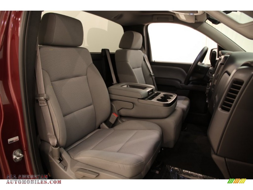 2014 Sierra 1500 Regular Cab - Sonoma Red Metallic / Jet Black/Dark Ash photo #10