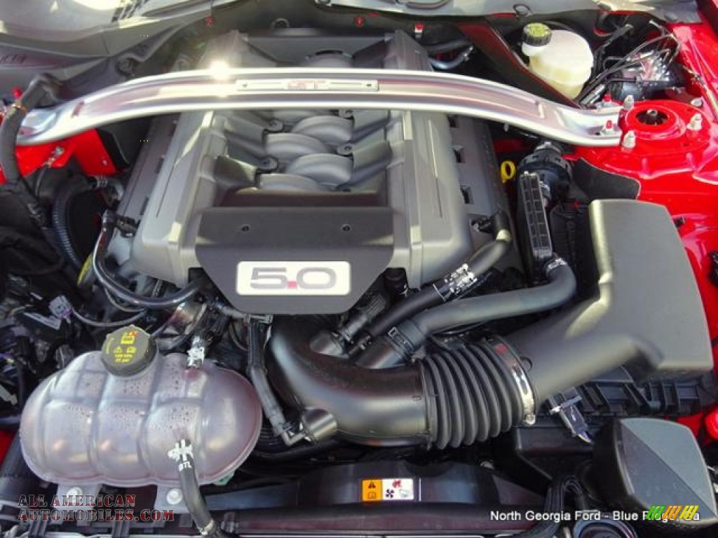 2015 Mustang GT Premium Convertible - Race Red / Ebony photo #12