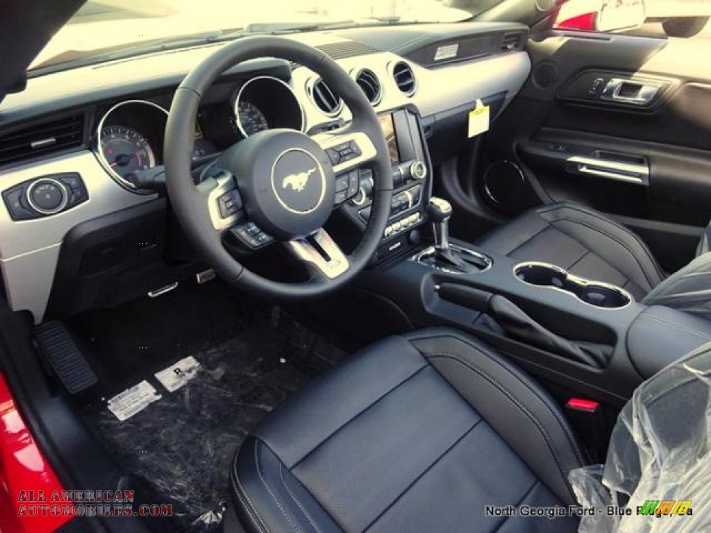 2015 Mustang GT Premium Convertible - Race Red / Ebony photo #14