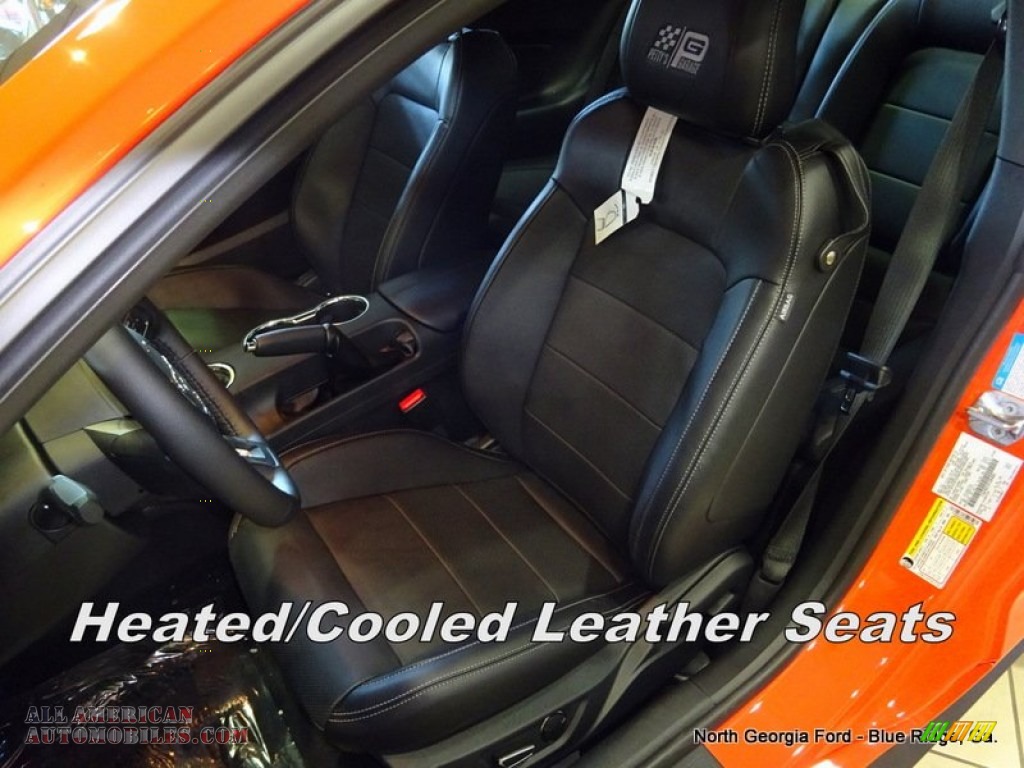 2015 Mustang Roush Stage 1 Pettys Garage Coupe - Competition Orange / Ebony photo #16