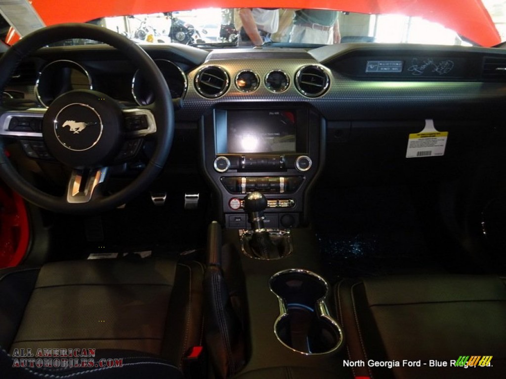 2015 Mustang Roush Stage 1 Pettys Garage Coupe - Competition Orange / Ebony photo #21