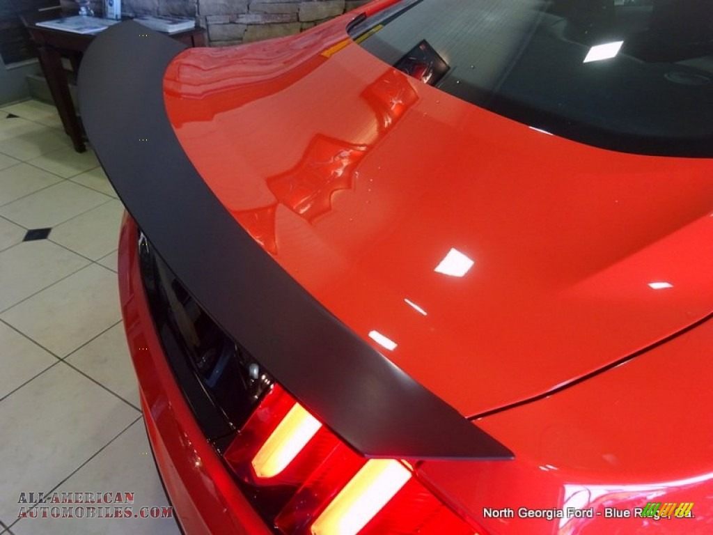 2015 Mustang Roush Stage 1 Pettys Garage Coupe - Competition Orange / Ebony photo #30