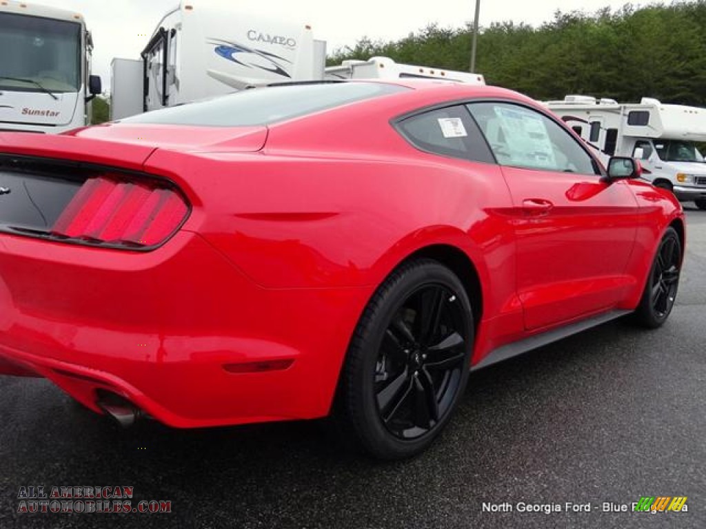2015 Mustang EcoBoost Coupe - Race Red / Ebony photo #31