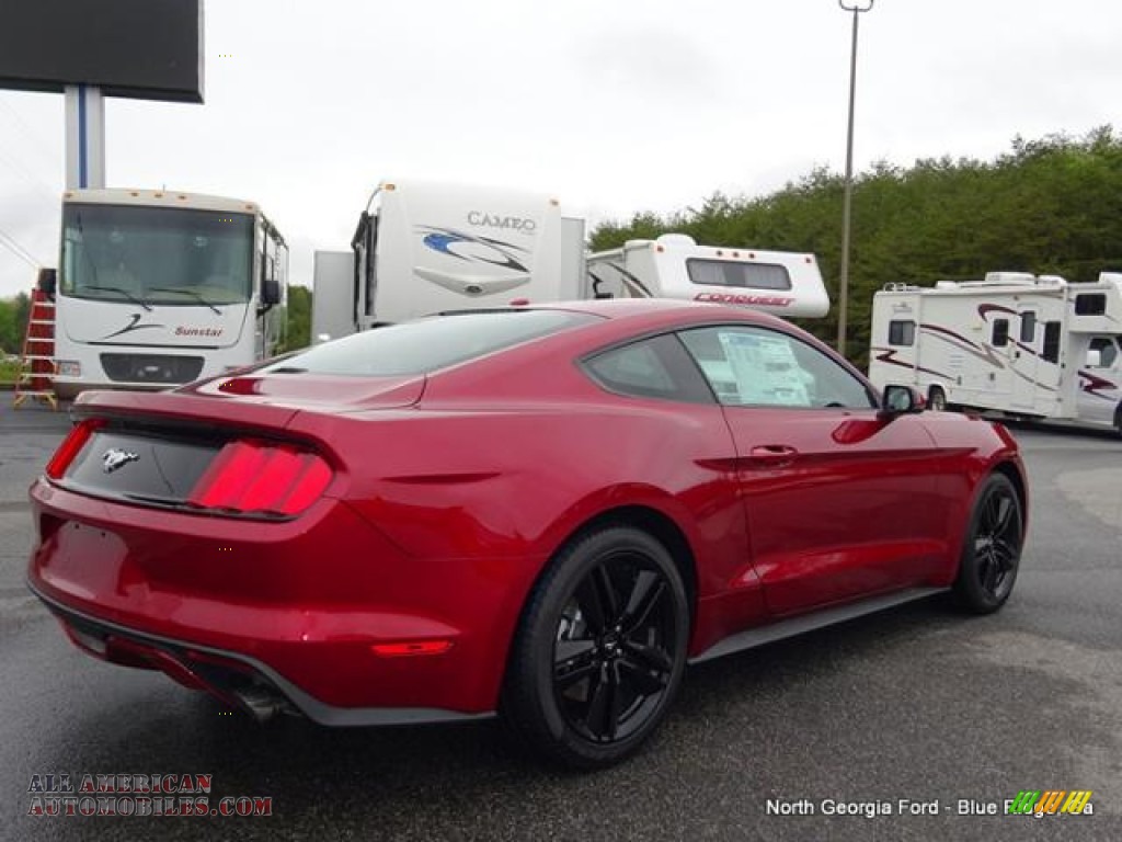 2015 Mustang EcoBoost Premium Coupe - Ruby Red Metallic / Red Line Recaro Sport Seats photo #5