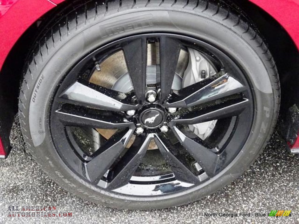 2015 Mustang EcoBoost Premium Coupe - Ruby Red Metallic / Red Line Recaro Sport Seats photo #9