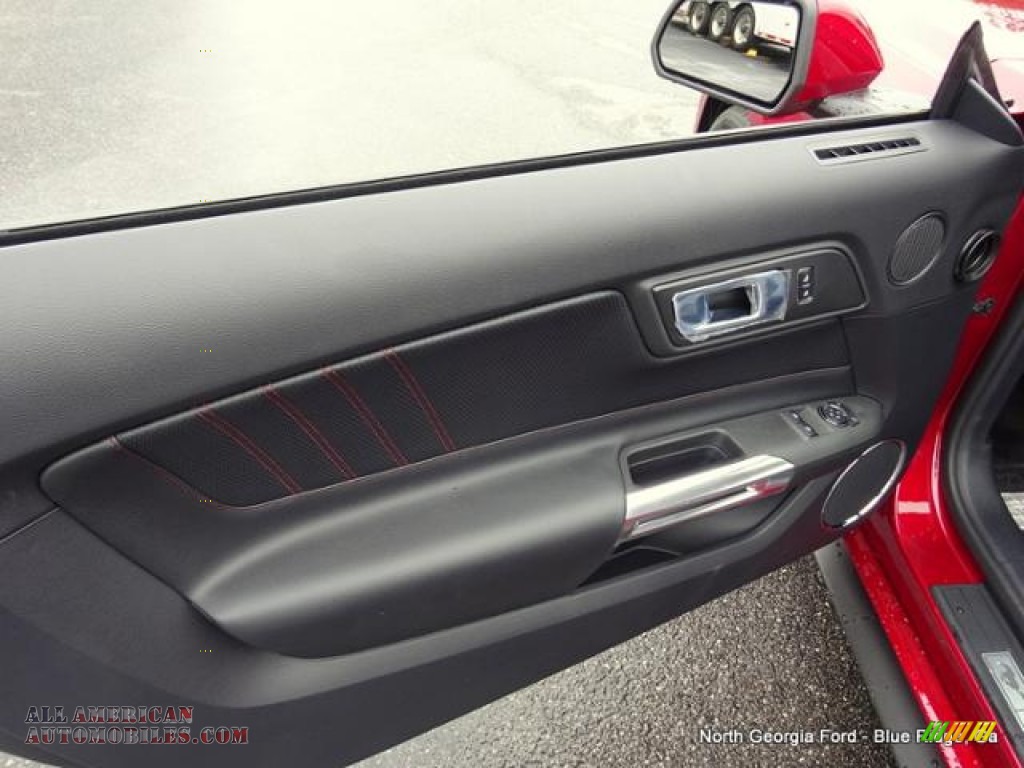 2015 Mustang EcoBoost Premium Coupe - Ruby Red Metallic / Red Line Recaro Sport Seats photo #11