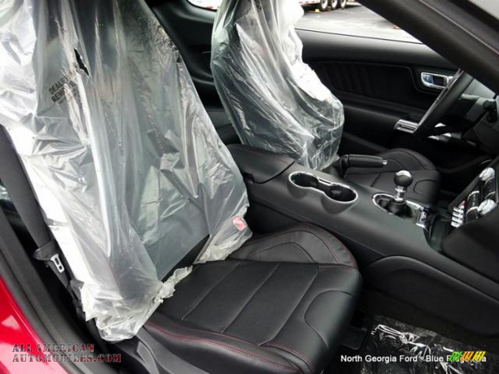 2015 Mustang EcoBoost Premium Coupe - Ruby Red Metallic / Red Line Recaro Sport Seats photo #15