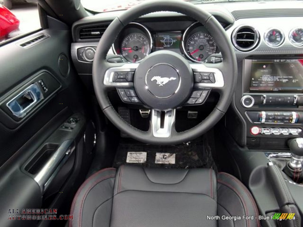 2015 Mustang EcoBoost Premium Coupe - Ruby Red Metallic / Red Line Recaro Sport Seats photo #18