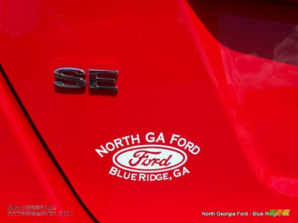 2014 Fiesta SE Hatchback - Race Red / Charcoal Black photo #37