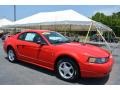 Ford Mustang V6 Coupe Laser Red Metallic photo #1
