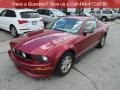 Ford Mustang V6 Premium Coupe Redfire Metallic photo #8