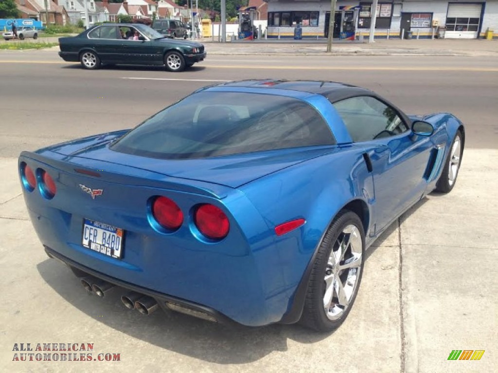 2010 Corvette Grand Sport Coupe - Jetstream Blue Metallic / Ebony Black photo #23