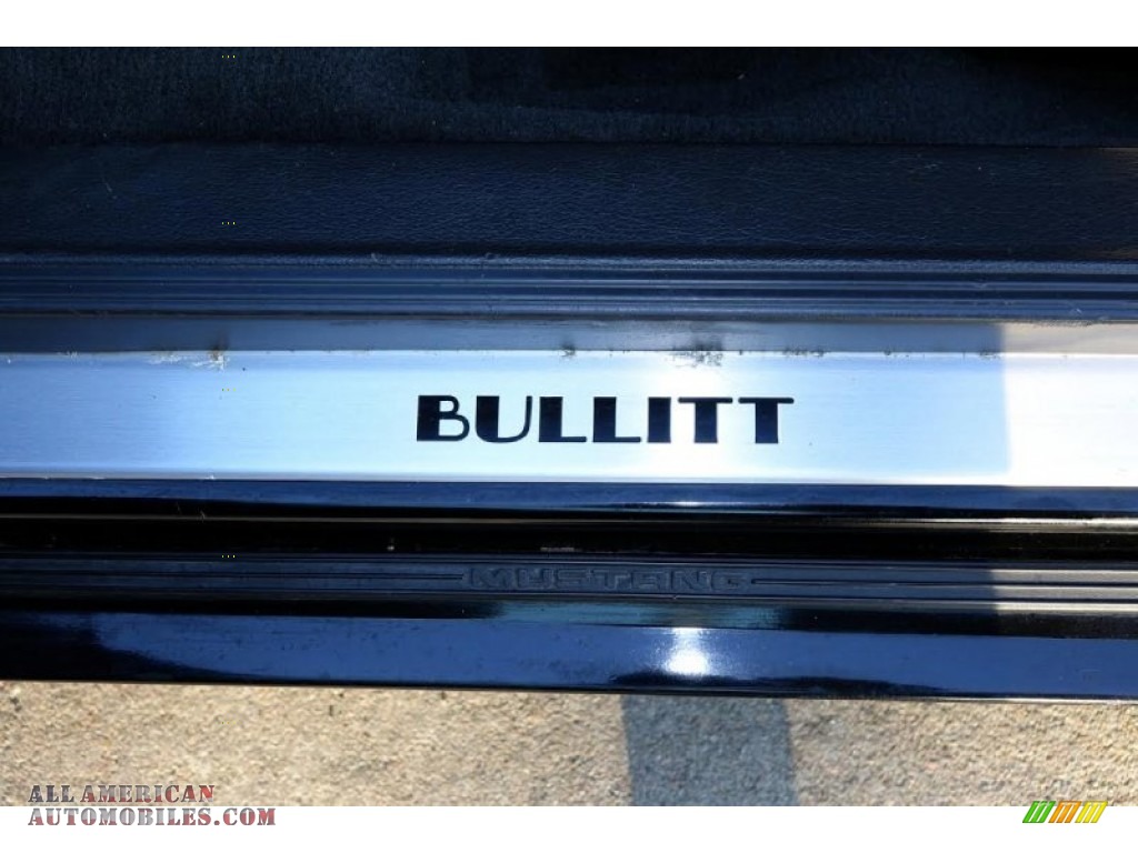 2001 Mustang Bullitt Coupe - Black / Dark Charcoal photo #25