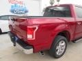 Ford F150 XLT SuperCrew Ruby Red Metallic photo #17