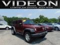 Jeep Wrangler Unlimited Sport 4x4 Red Rock Crystal Pearl photo #1