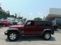 Jeep Wrangler Unlimited Sport 4x4 Red Rock Crystal Pearl photo #6